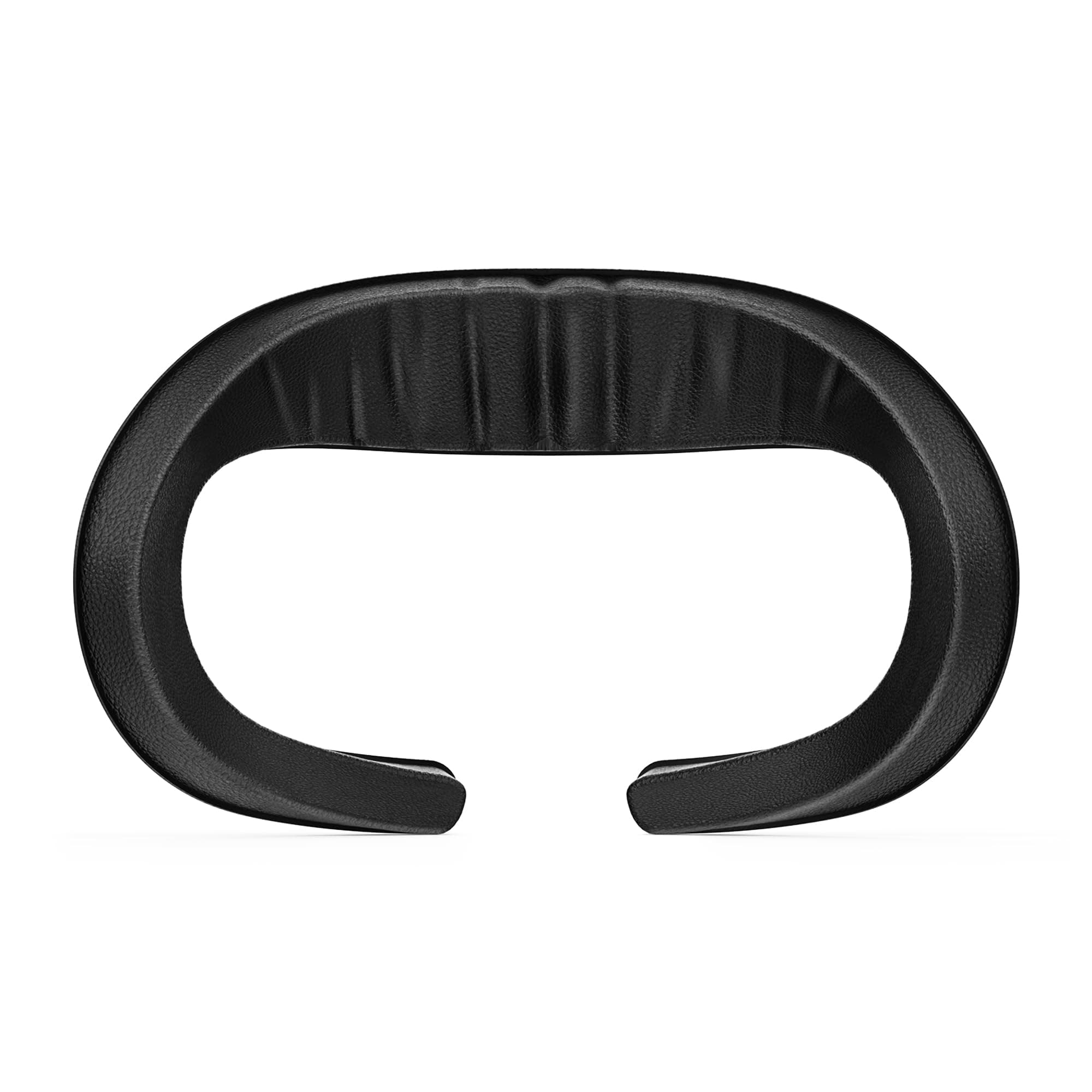 AMVR Soft Leather Face Cushion Pad for AMVR Facial Interface Compatible with Meta/Oculus Quest 3 Accessories (Black, 0.63 inch)