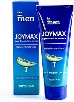 ForMen Water-Based Intimate Lube Gel with Aloe Vera | Lubricant Gel Men & Women | Non-Sticky, Long-Lasting, Anti-Stain & Skin-Friendly - 100 ml (Pack of 2)