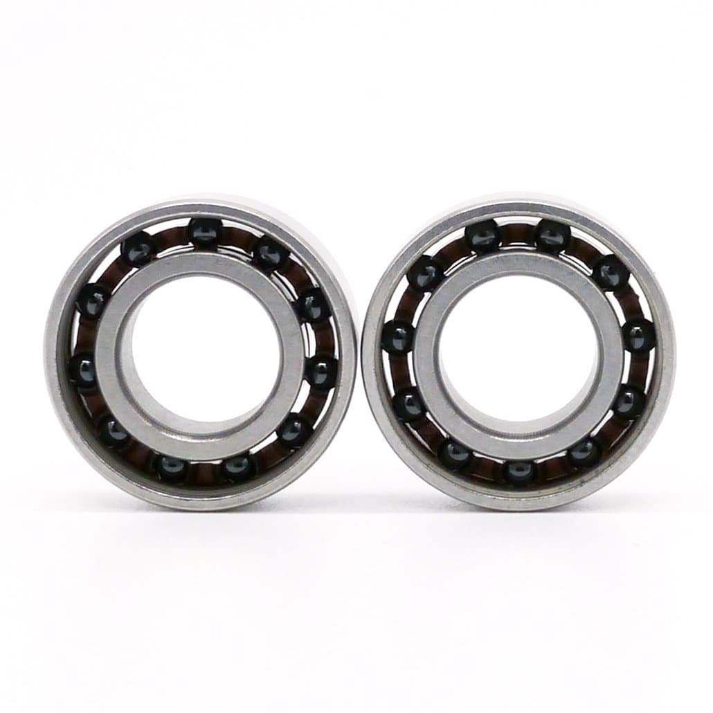 688 Fidget Spinner Replacement Ball Bearings. Hybrid Ceramic Silicon Nitride Si3N4. High speed, silent, open: best for hand spinners. 2 pack set. Prime, fast shipping.