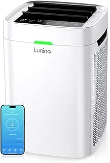 Air Purifiers for Home Large Room Up to 2600 Ft², Double-Sided HEPA Air Purifier with Washable Pre-filter, Smart WiFi, PM 2.5 Air Quality Monitor, Fan Modo, for Pets Hair, Dust, Pollen, Smoke