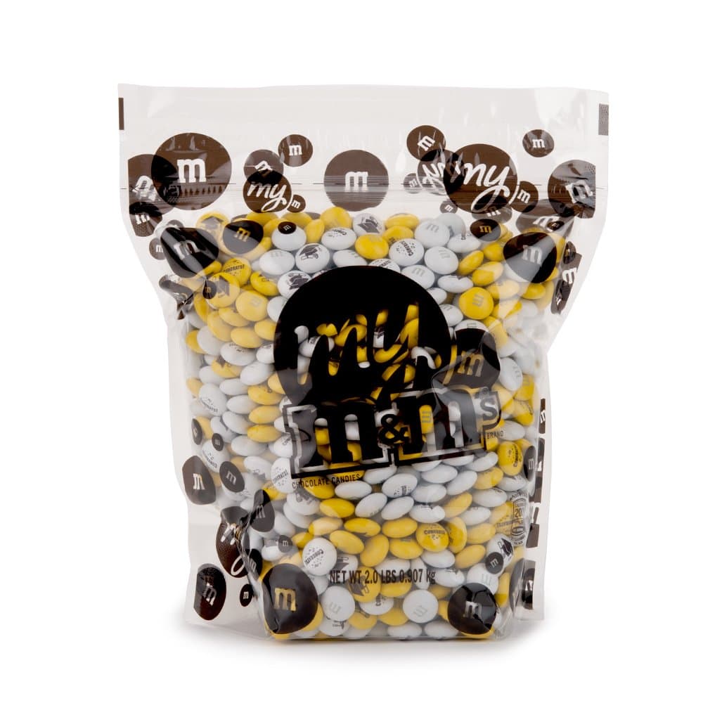 Graduation Custom M&M'S 2lb Bulk Candy Bag (Yellow)