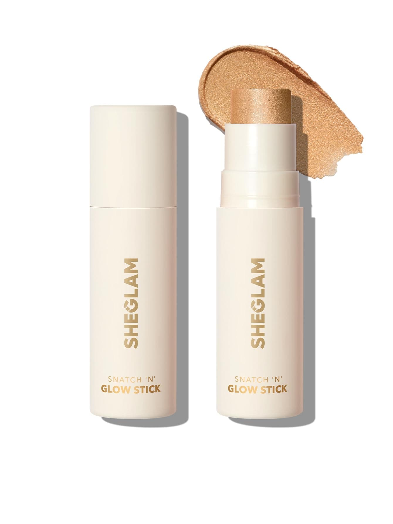 Cream Highlighter Stick Long Lasting Brightening Non-Caking Highlighter Makeup - Tea Cake