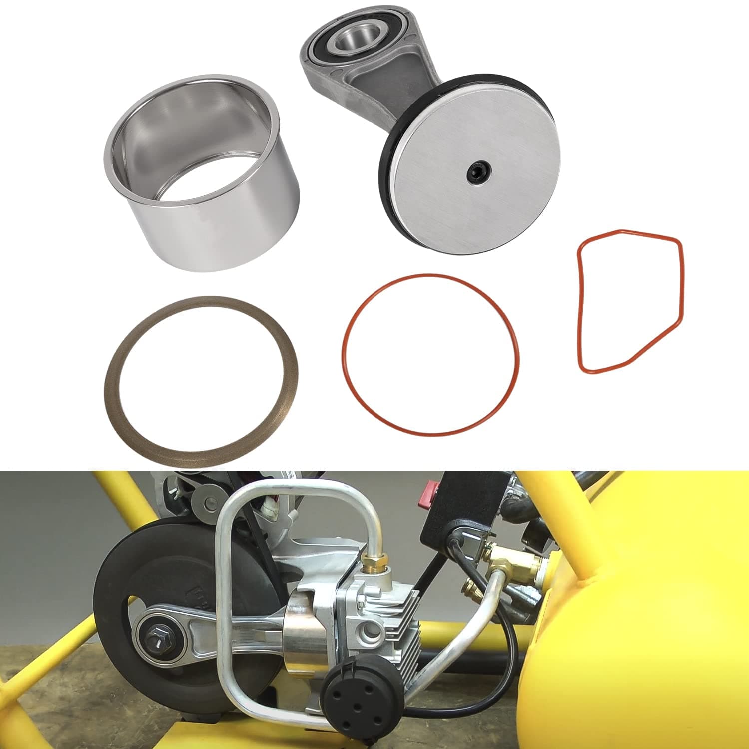 N038785 Air Compressor Piston Rod Assembly Fits 2-7/8" Cylinder Bore For Dewalt D55146 D55167 D55168