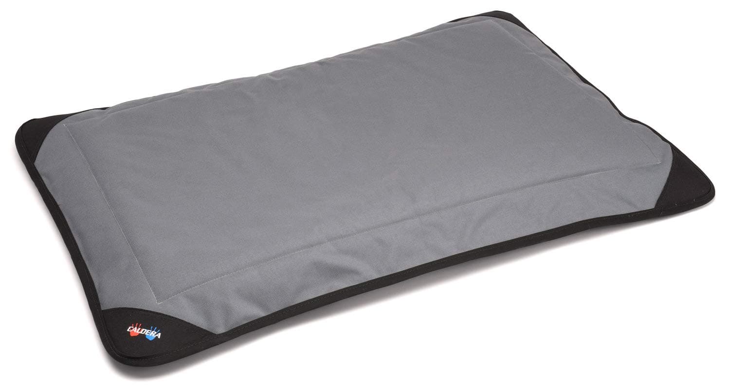 Universal Caldera Pet Bed With Pet Therapy Gel Grey Large Grey