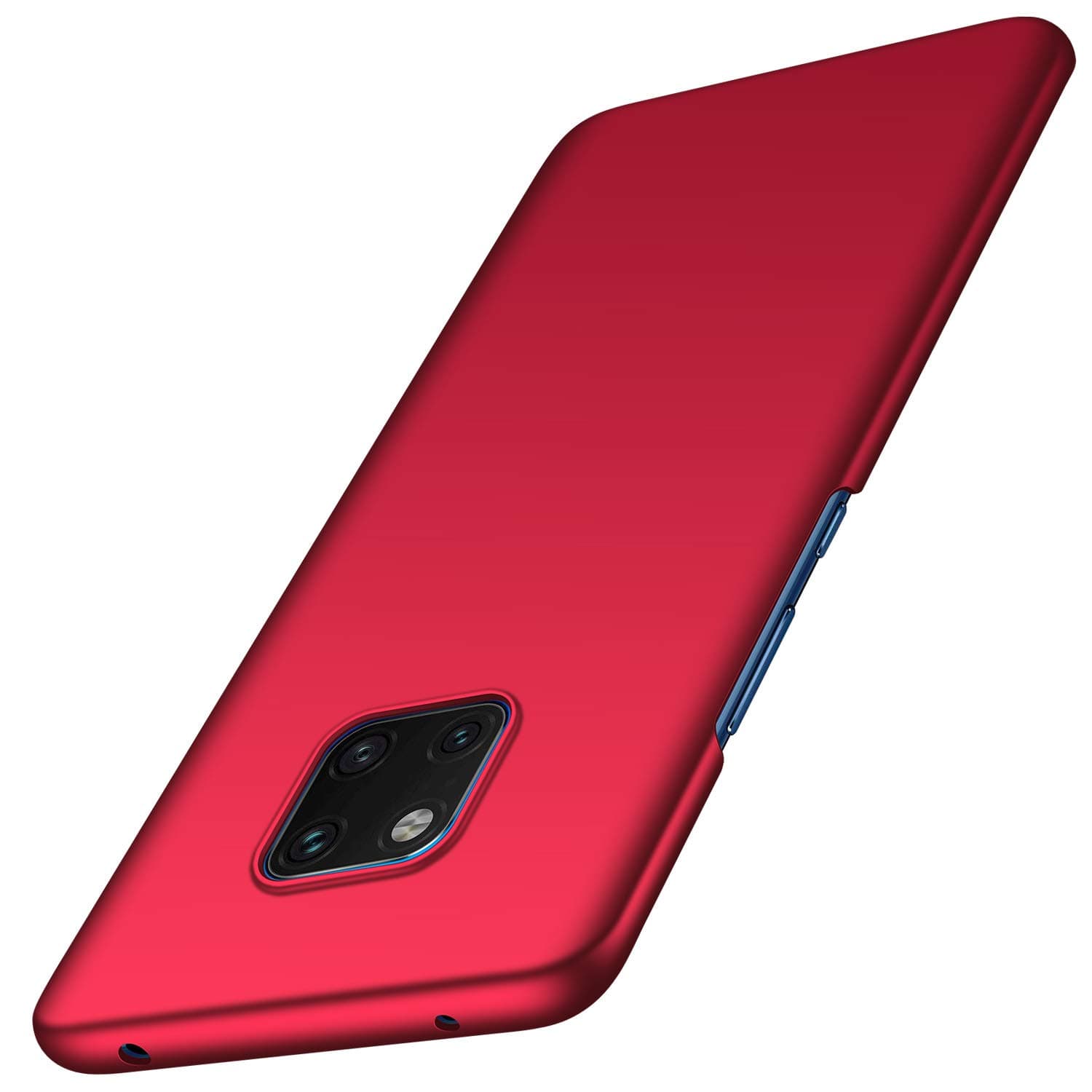 Almiao Huawei Mate 20 Pro Case,[Ultra-Thin] Minimalist Slim Protective Phone Case Back Cover for Huawei Mate 20 Pro (Smooth Red)