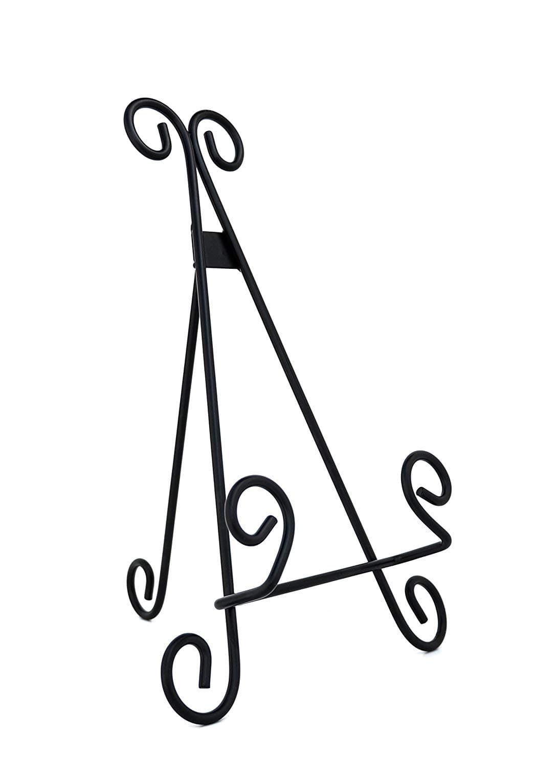 Cookbook Stand Book Holder Deluxe Book Holders for Reading Hands Free Heavy Duty Metal Recipe Book Holder Stable Book Display Stand Non-Scratch Feet Elegant Design