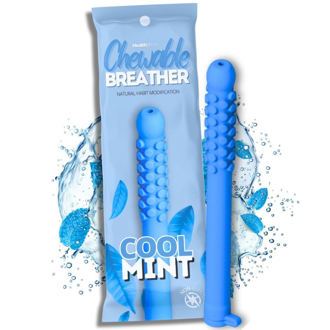 Smokeless Alternative | Before and After Quitting | Oral Fixation Relief Quit Smoking Aid Stop Vaping Aid | Tobacco-Free Nicotine-Free Non-Electric Travel Friendly (ICE Mint, 1 Pack)