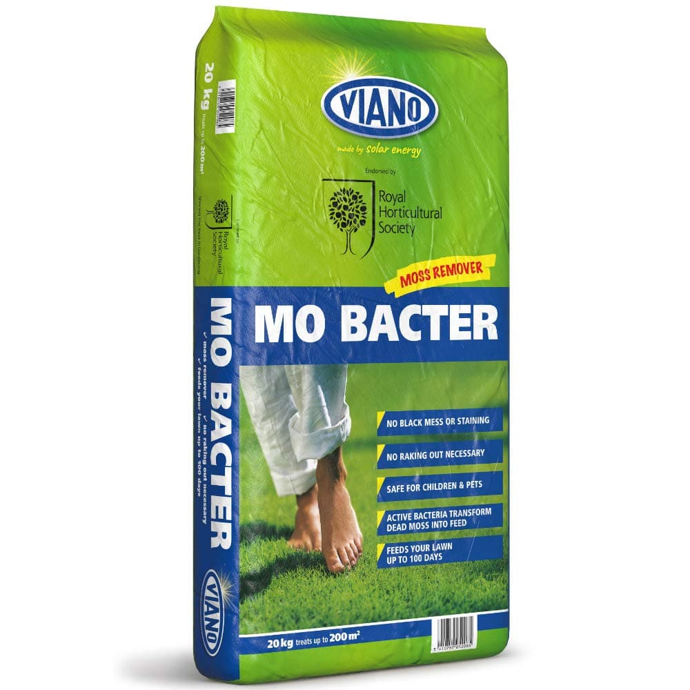 MO Bacter Organic Lawn Fertiliser & Moss Killer - 20kg