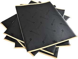 Second Skin Damplifier Pro Butyl Rubber Sound Deadening Mat (2mm) - 12” x 10” CLD Tiles for Car Sound Deadening (5 Sq Ft, 6 Tiles) - Made in USA