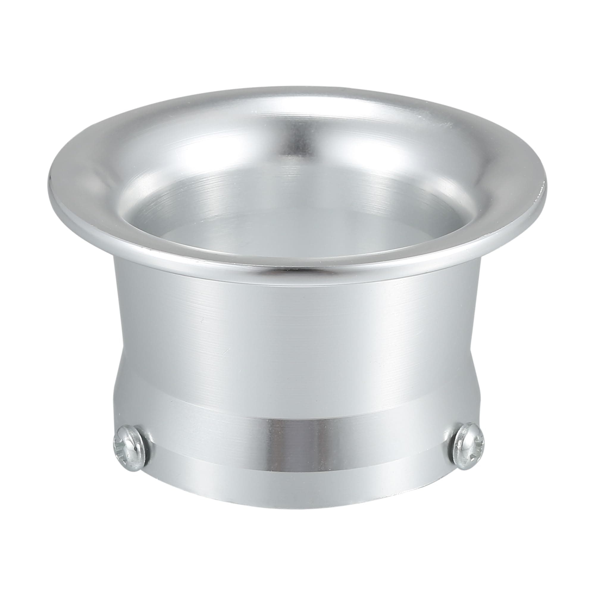 55mm 2.17inch Motorcycle Velocity Stack Aluminum Alloy Silver Tone