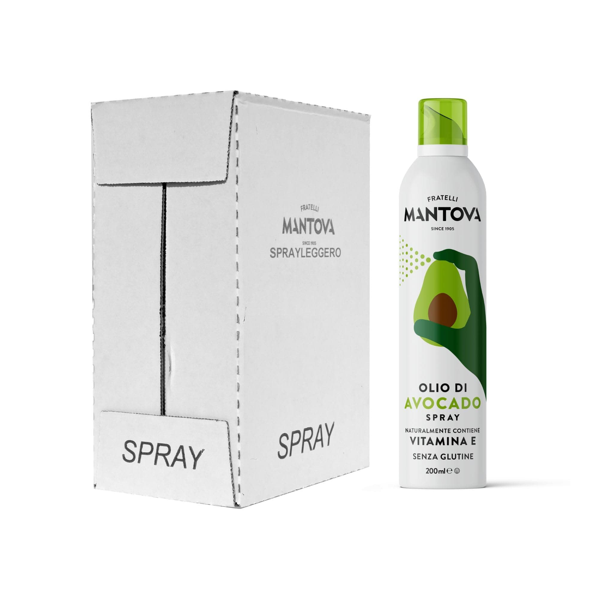 Avocado Oil Spray 100% Pure - 6x200ml