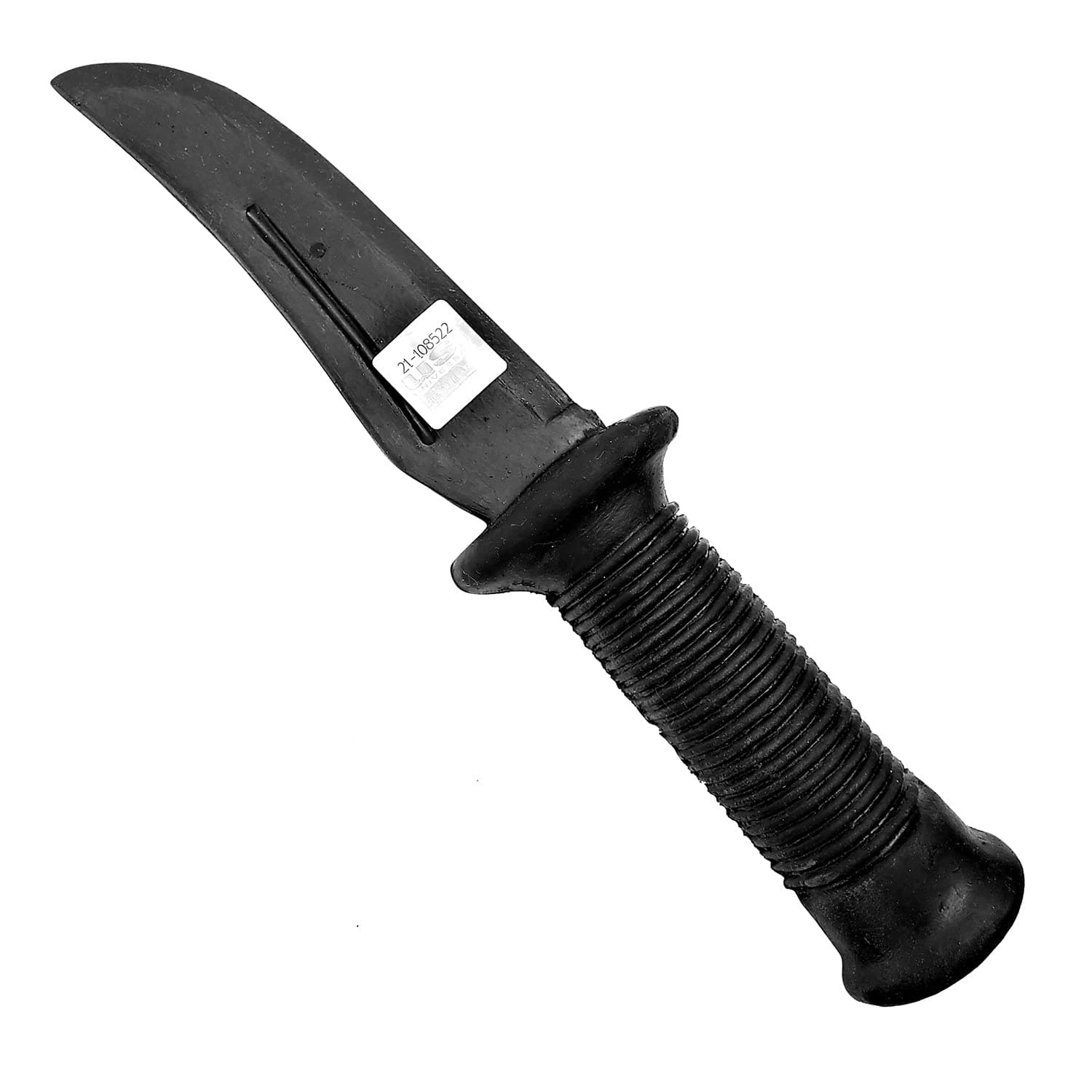 USI UNIVERSAL THE UNBEATABLE KN Training Rubber Knife For Martial Arts Training & Practice,Training Against Real Knife Attacks, Made Of Soft Rubber Material (Black, Pack of 1Pc)