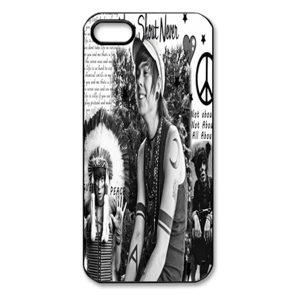 never shout never Hard back cover case fit for Apple Iphone 5 5S