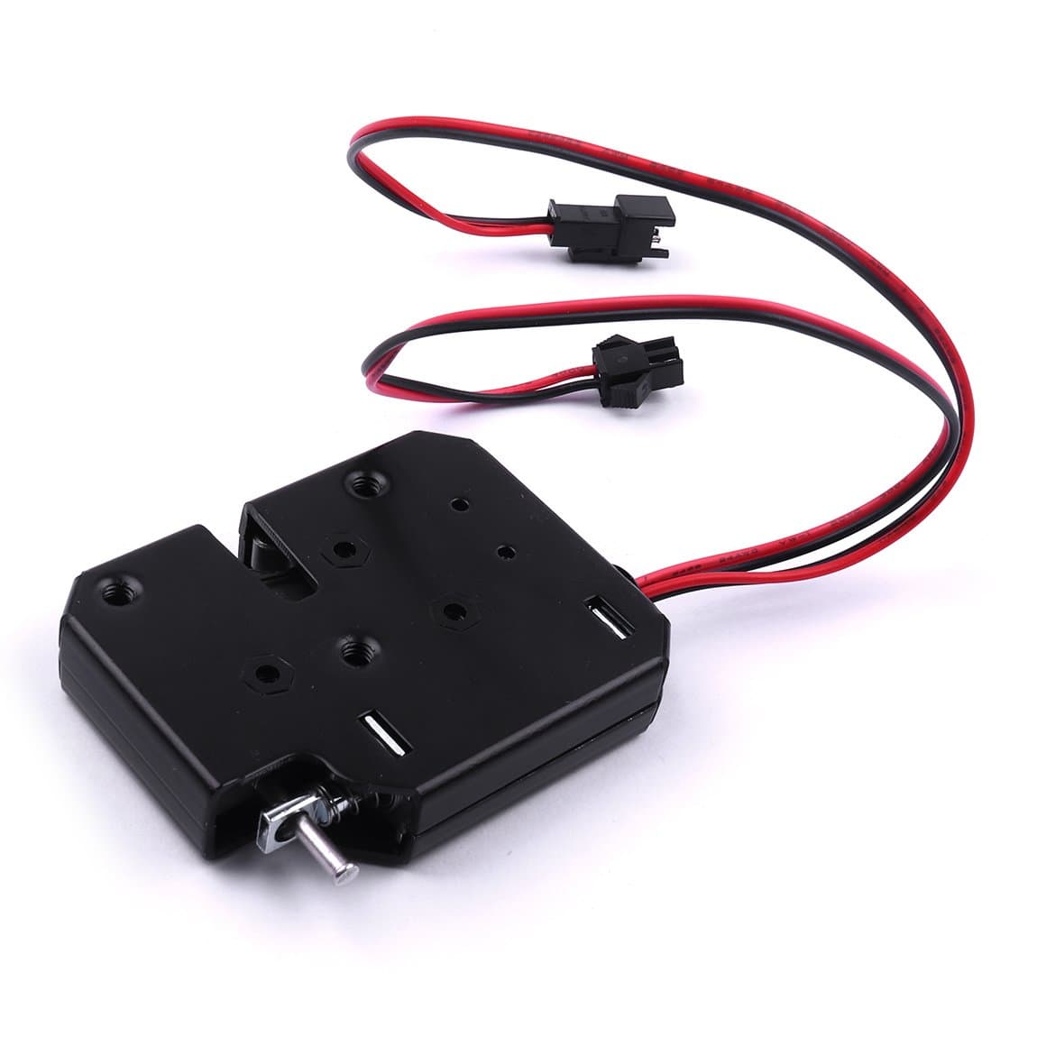 Electronic Lock, 1pcs DC 12V 2A Carbon Steel Solenoid Cabinet Spring Lock for Drawer Locker (63X50X13mm)