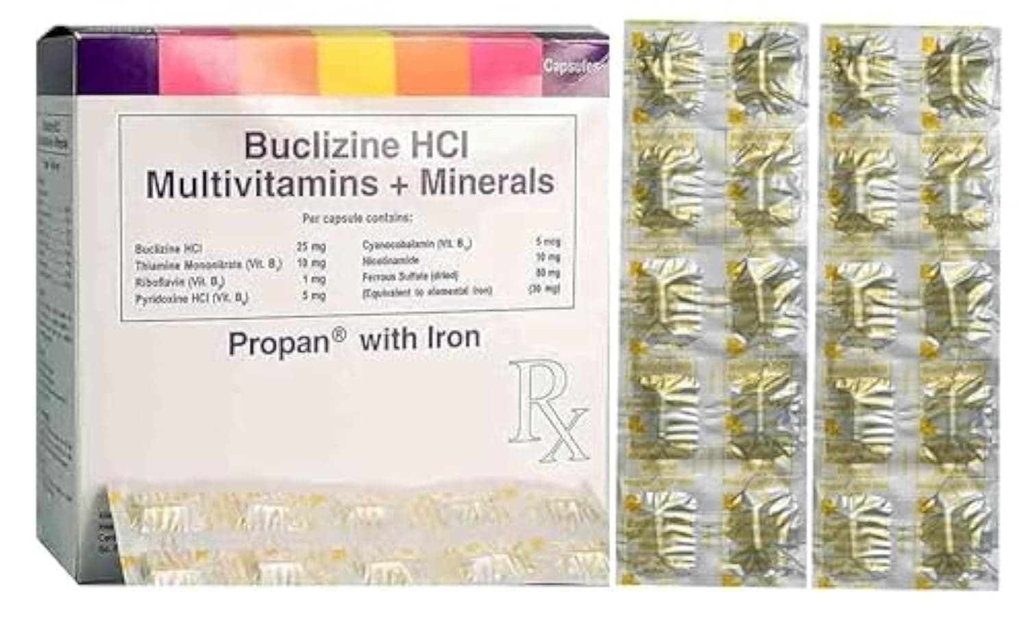 Propan With Iron Capsules - Pack Of 30