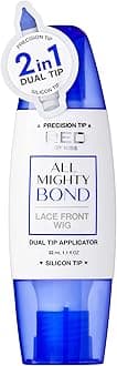 All Mighty Bond KISS Lace Front Wig Glue Dual Tip Applicator 32mL (1.1 fl OZ)