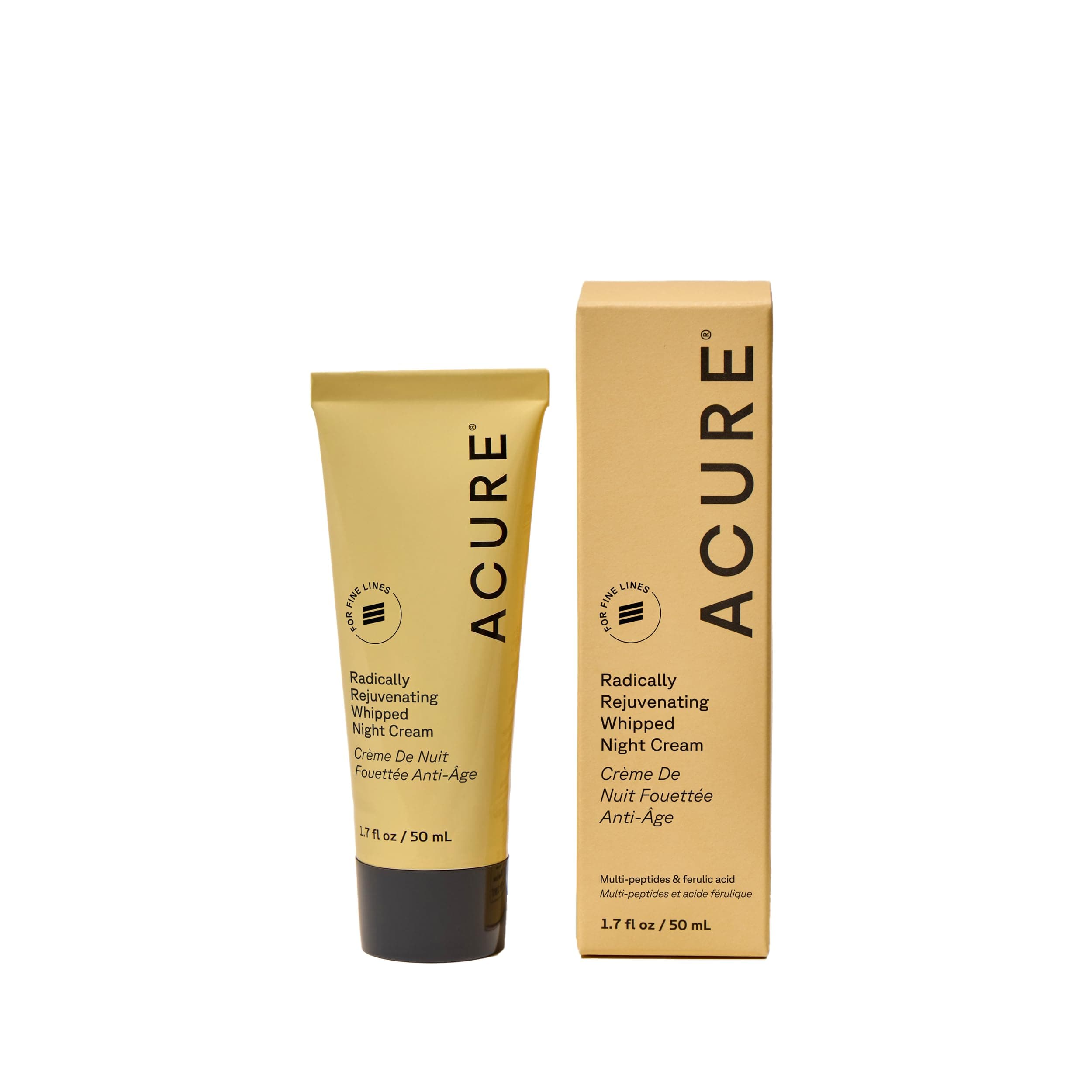 Acure Rejuvenating Whipped Night Cream, 50.3 ml (Pack of 1)