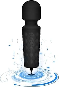 Mini Manual Back Massagers for Back and Body Relaxation for Travel(Black)