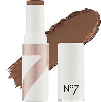 Stay Perfect Foundation Stick - Long-Wear Cream Foundation with Medium, Buildable Coverage - Enriched with Squalene for a Hydrating, Non-Drying & Dewy Finish - Walnut/Ebony (10g)