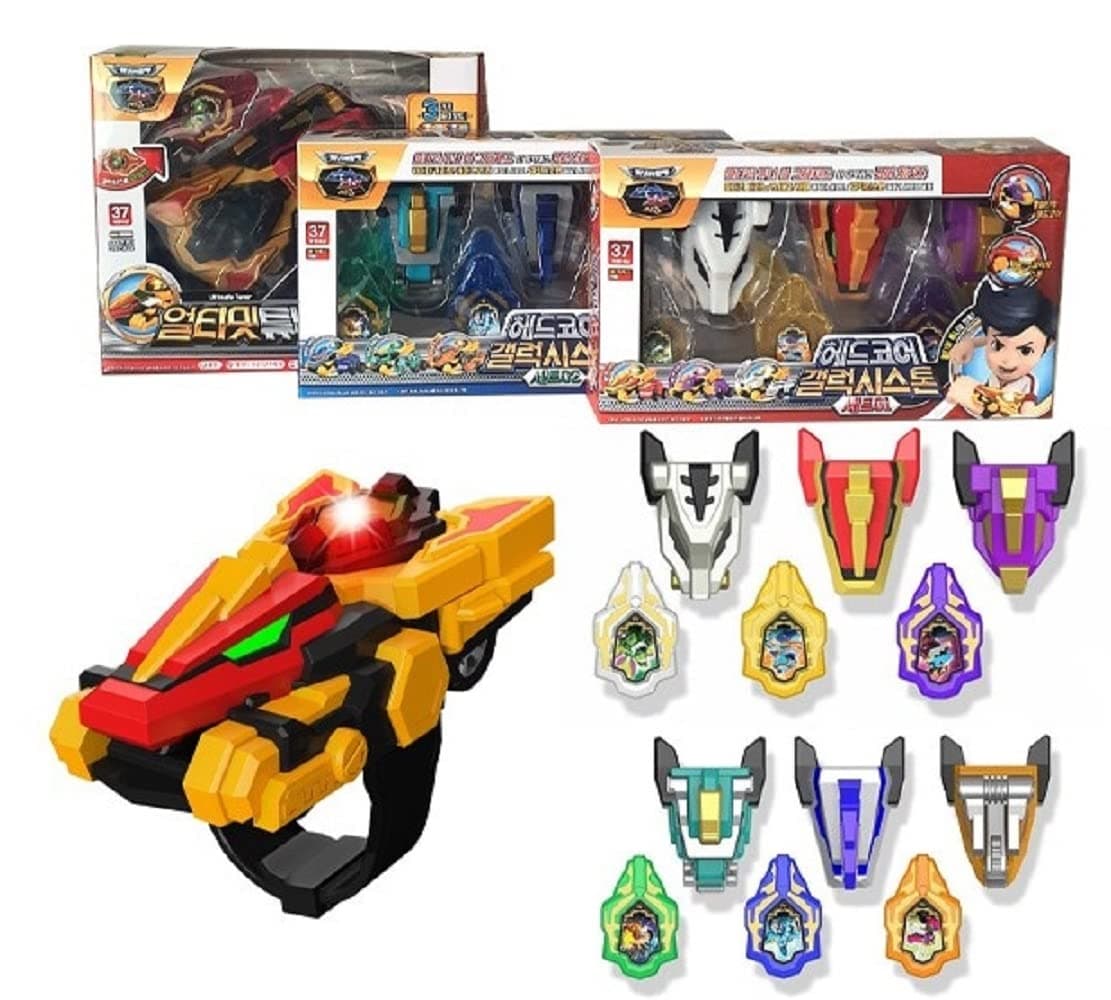 DAPANDA Dino Core Season 3 Ultimate Tuner Wrist +Head Core Galaxy Stone No.1 + No.2 Set