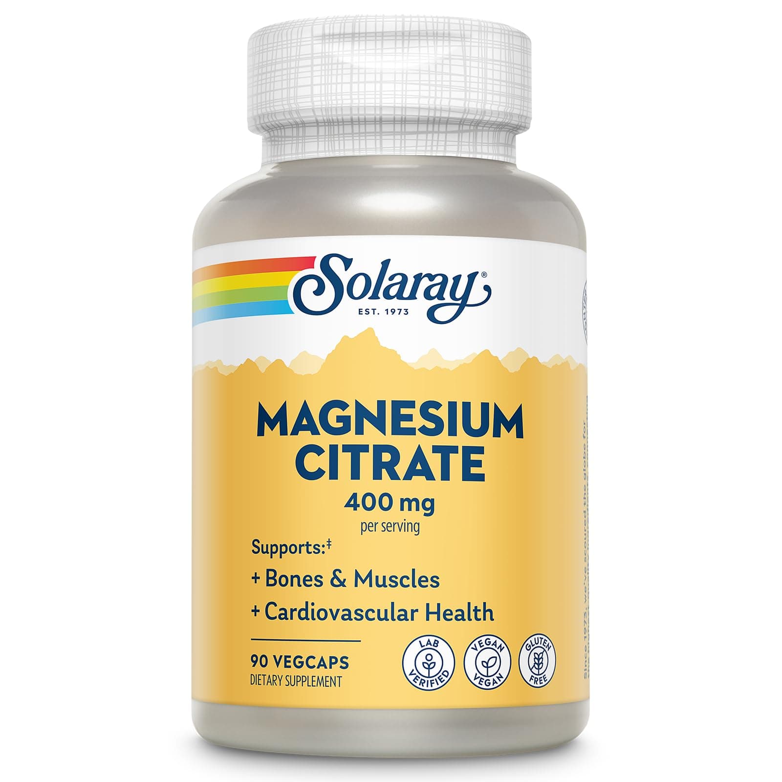 Magnesium Citrate 400mg 90 Vegetarian Capsules