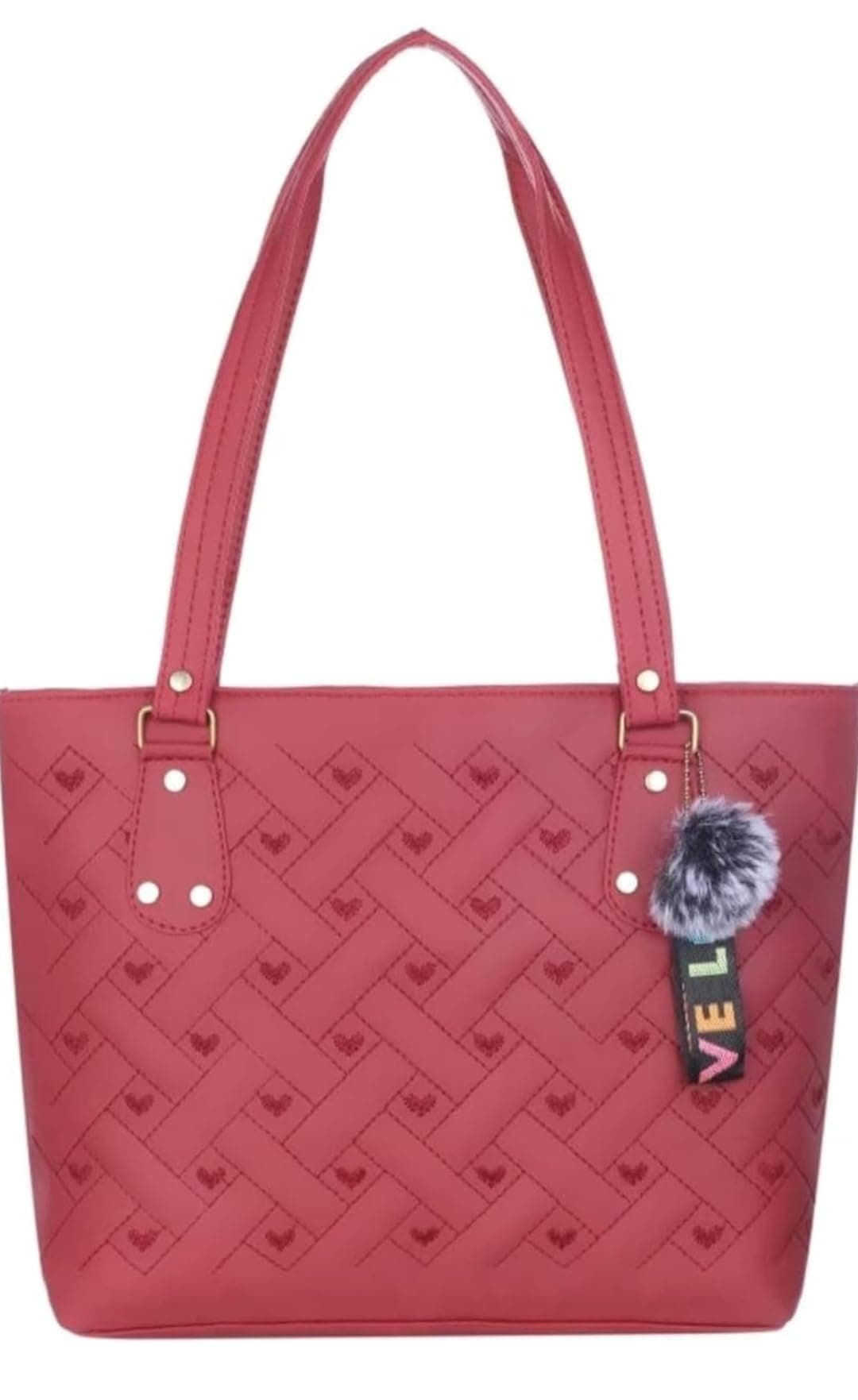 women's pu leather handbag shoulder bag hand held bag with long strap queen collection simple sober and stylish (HB5)