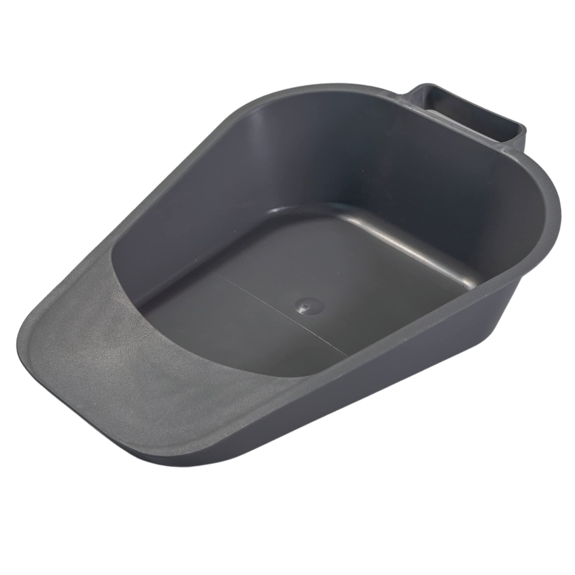 Vakly Fracture Bedpan – Portable Easy-Clean Plastic Bed Pan with Built-in Handle & Spill-Free Guard for Bed-Bound or Bedridden Patients, Home or Hospital Use