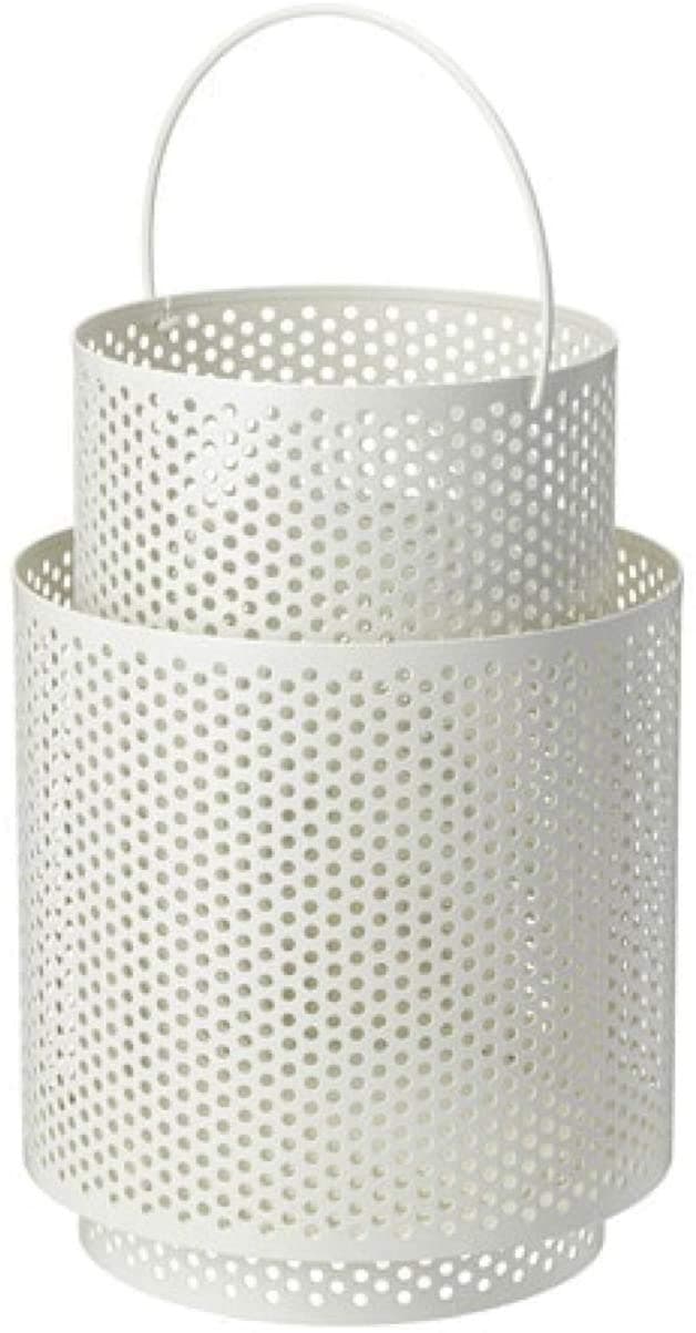 Beharska Lantern for Block Candle White 704.259.53 Size 10"