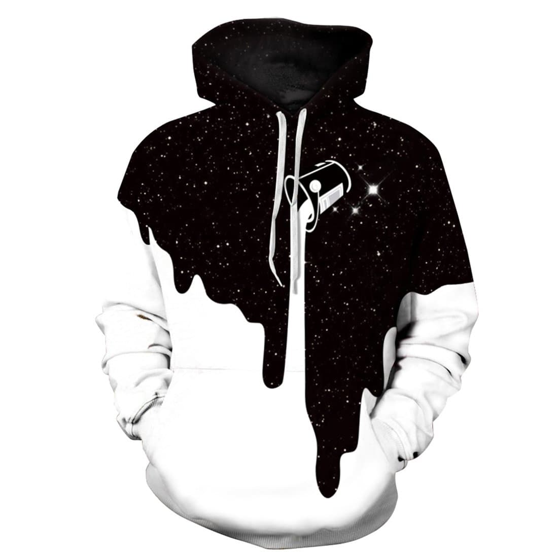 Unisex 3D Print Pullover Sweatshirt Hoodie Sweatshirts Pockets