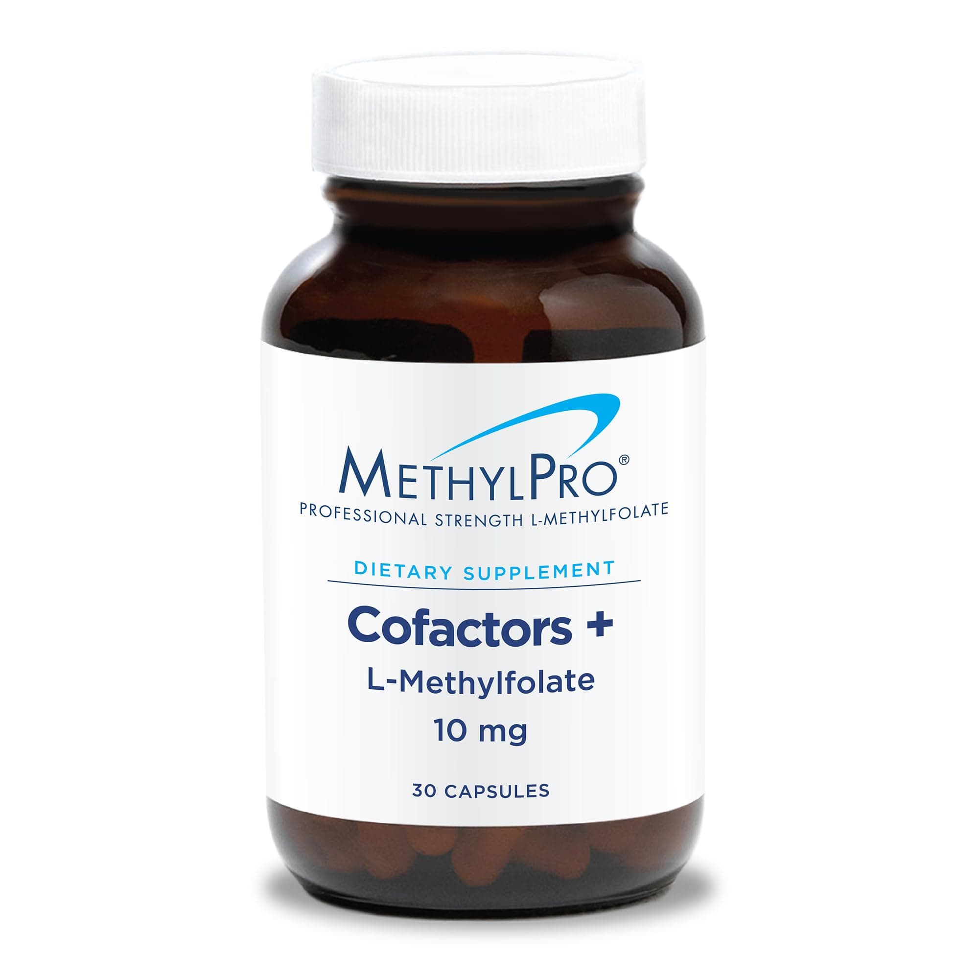 Cofactors + L-Methylfolate 10 mg - Supports a Healthy Mindset - Vitamins B6, B12 & Magnesium - Active Folate for Methylation Support & Biochemical Reactions - 30 Servings - 30 Capsules