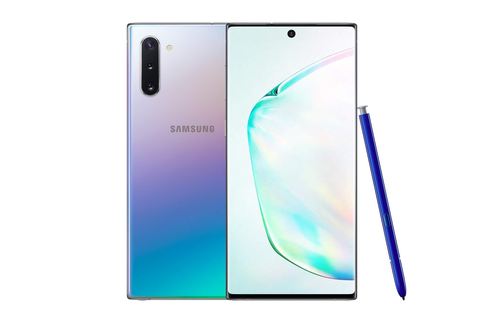 Samsung Galaxy Note 10 6.3 inches Smartphone Dual-SIM 256GB Sim-Free Aura Glow A (Renewed)