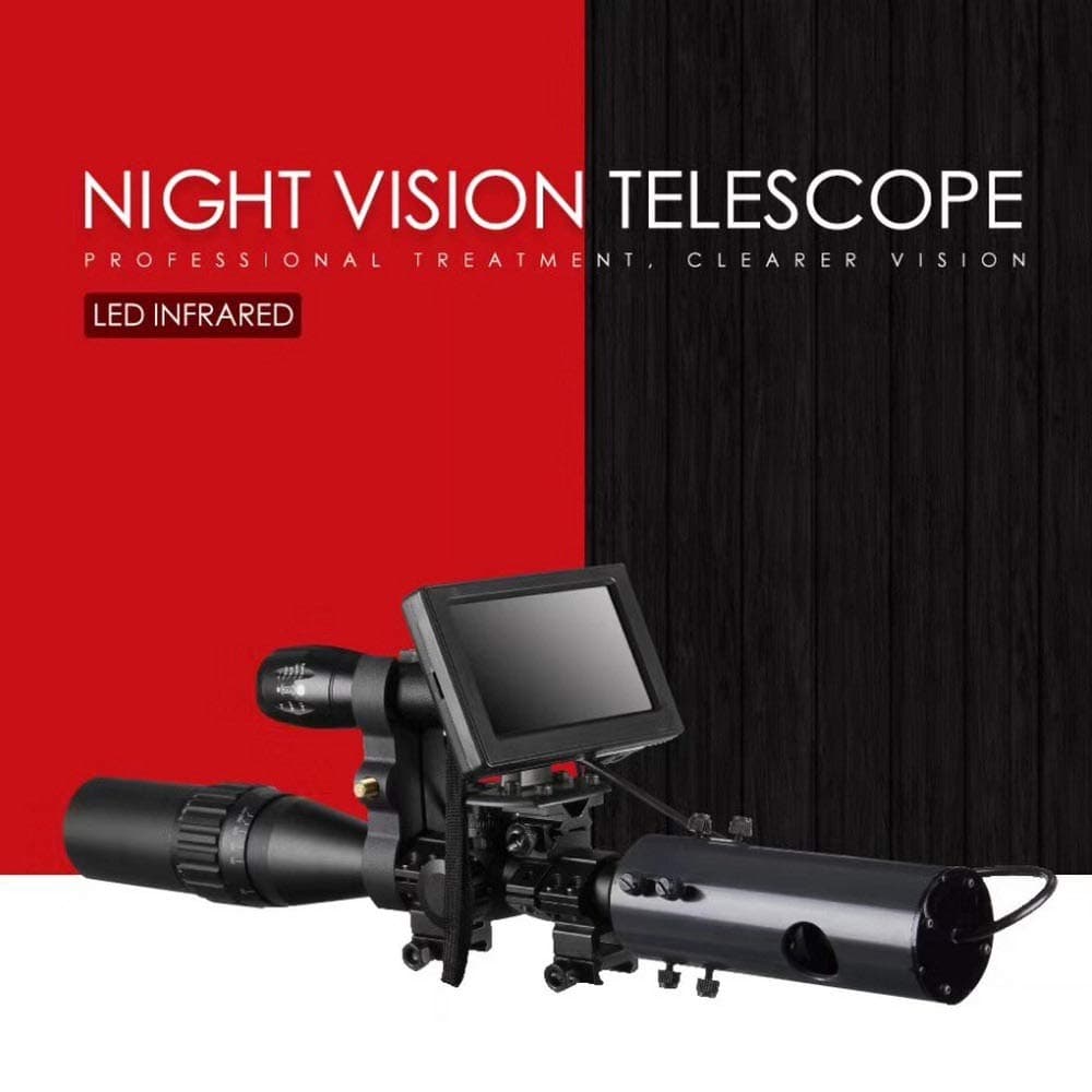 LED IR Night Vision Scope Cameras,Binoculars, Telescopes & Optics Wildlife Cameras HD Eyepiece Large Display Perfect for Outdoor Observation (delivery 5-25 days)