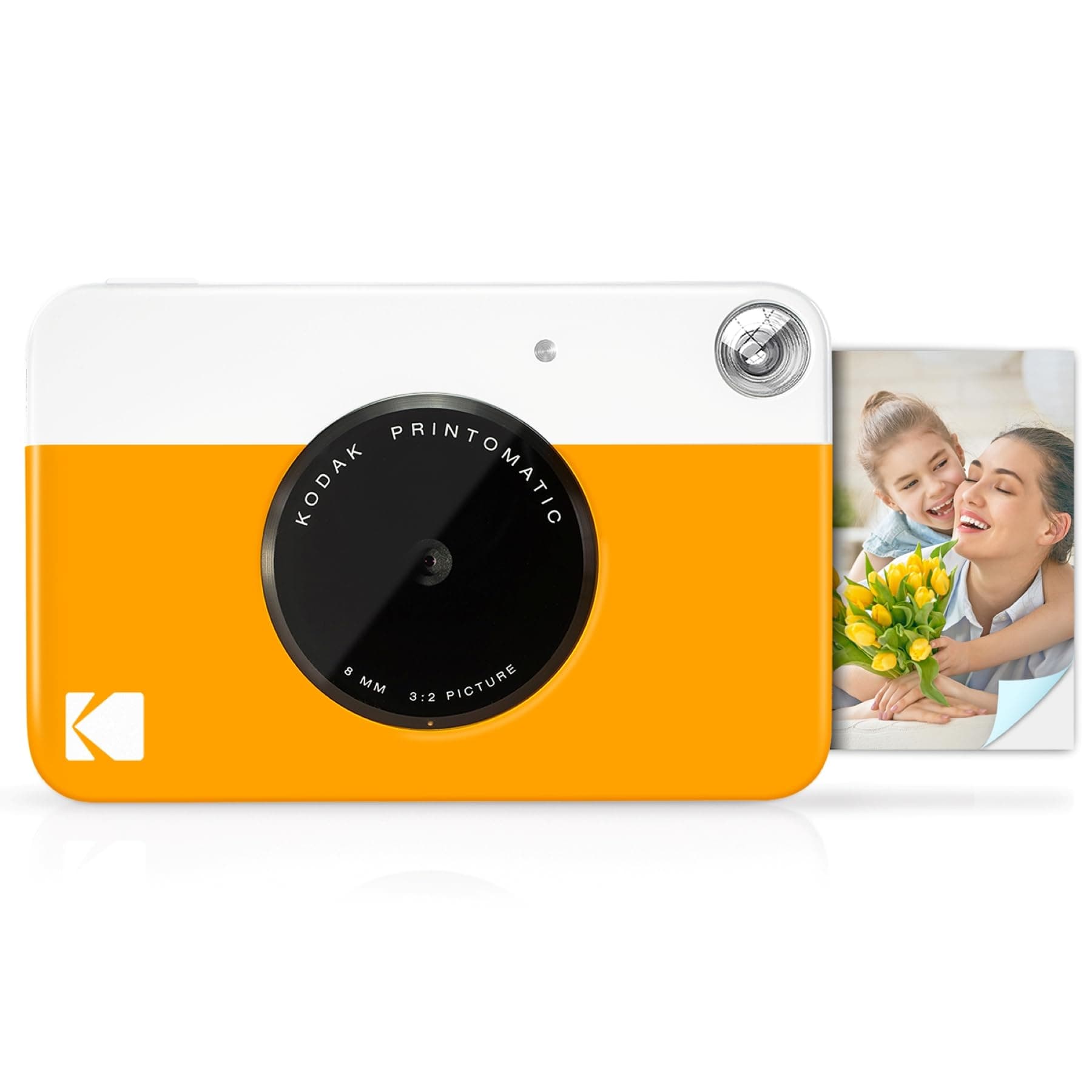 Kodak Printomatic Digital Instant Print Camera - Yellow