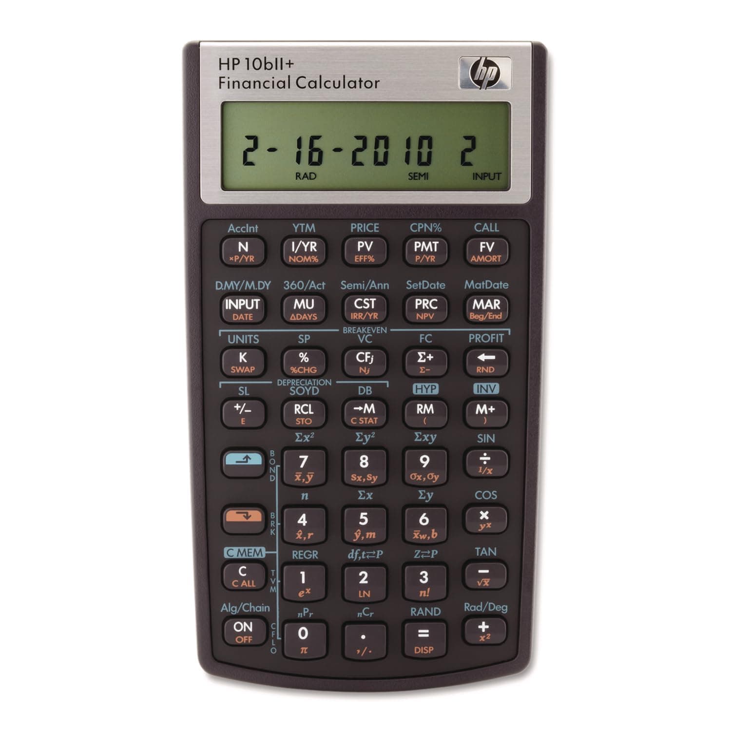 2716570 10bII+ Financial Calculator, 12-Digit LCD