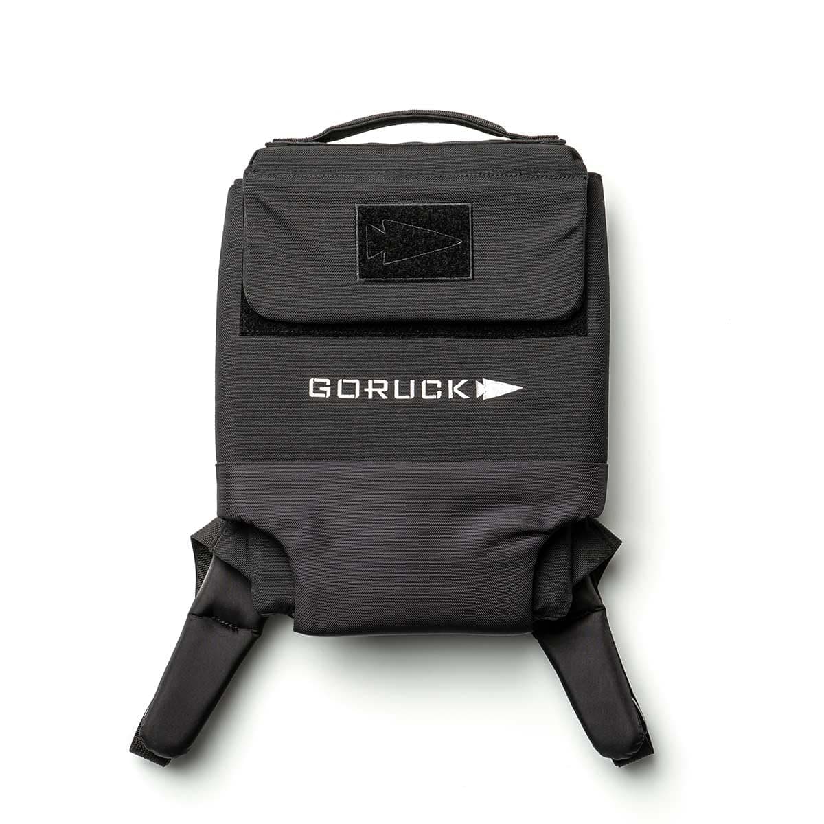 GORUCK Ruck Plate Carrier 3.0 - Streamlined Weighted Rucking Backpack w/Ergonomic Back Support & Extra Padded Straps - Compatible Ruck Plates, Black