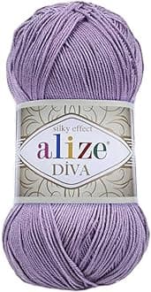 Alize Yarn - Diva - 100% Microfiber Acrylic
