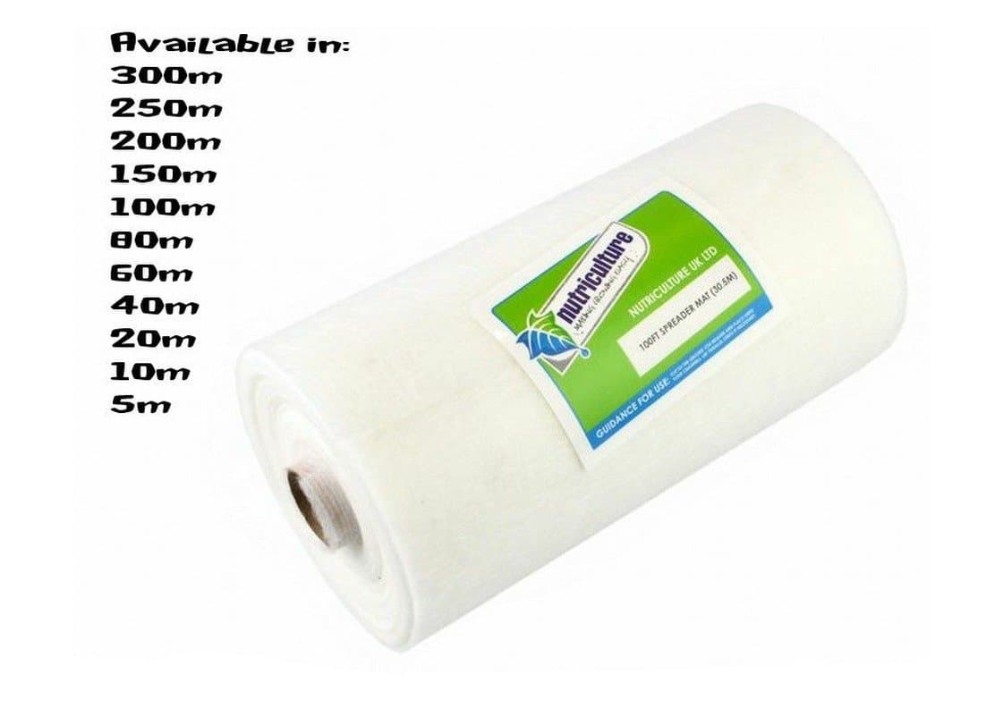 Nutriculture Spreader Mat Root Mat Roll NFT Hydroponics Garden 300 to 5 Metre (100M)