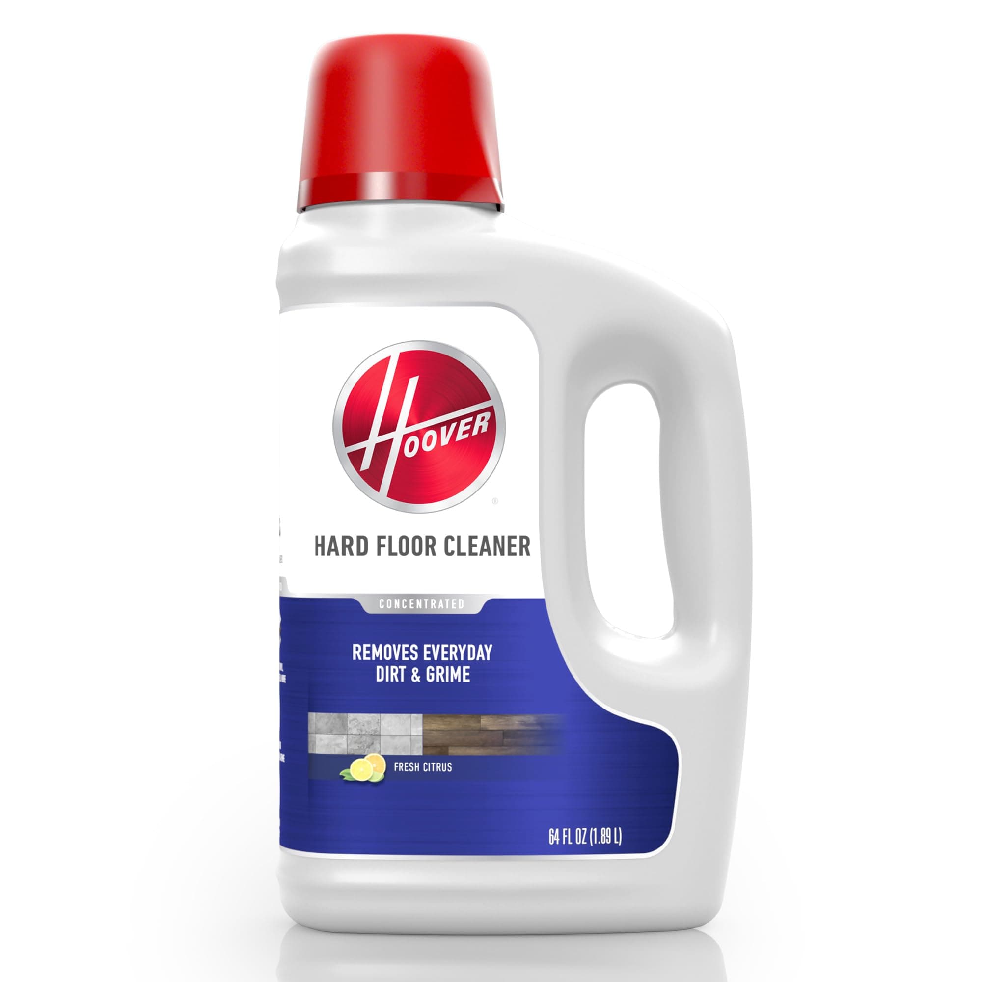 Hoover Hard Floor Cleaner, Concentrated Cleaning Solution for Hard Floor Machines, 64 oz, AH31450