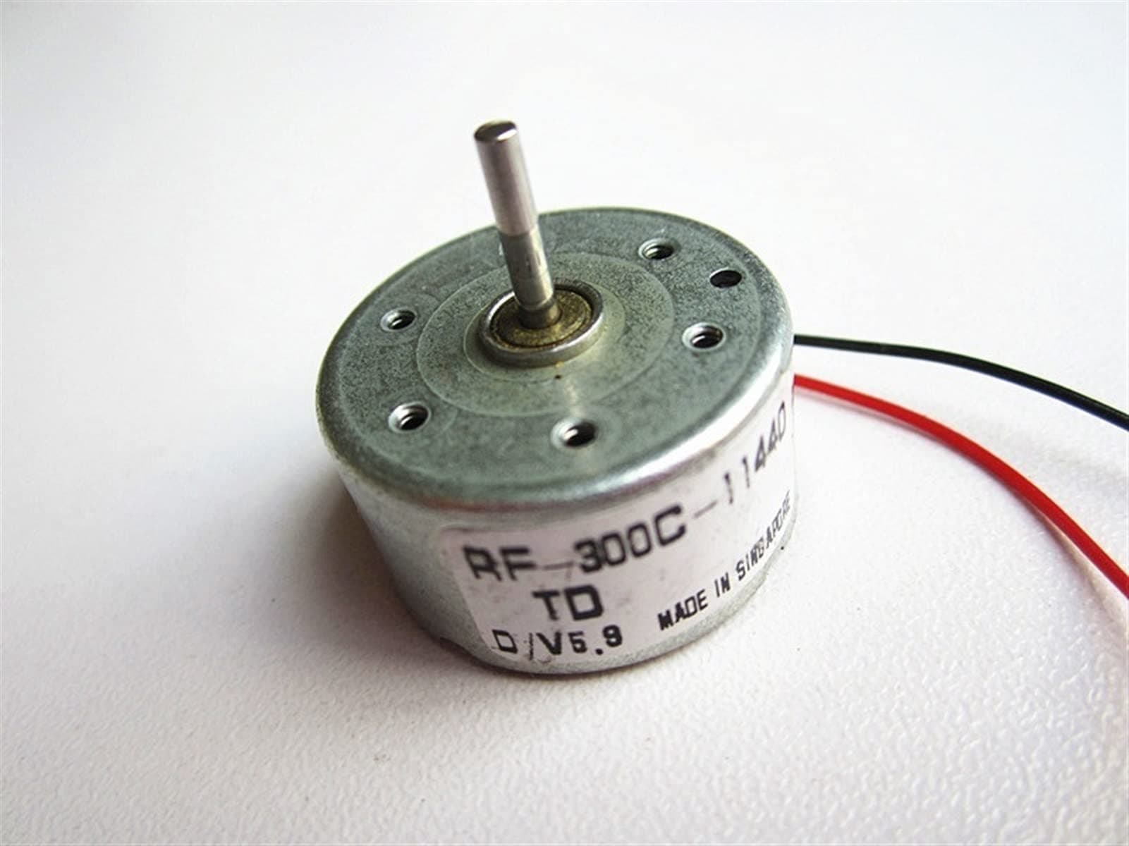 WOLWES Power Lathe Mini RF-300C-11440 Spindle Motor, Micro Car DVD Spindle Wind Turbine Spinning DC Motor Pumps Tools