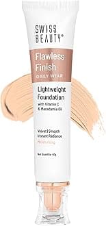 Swiss Beauty SB-502 Foundation Light Weight Natural Beige