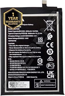 Original P660 Battery for Nokia G50, TA-1358-4950mAh / 3.85V / 18.67WH / Li-ion Battery with 1 Year Warranty*** (AA94)