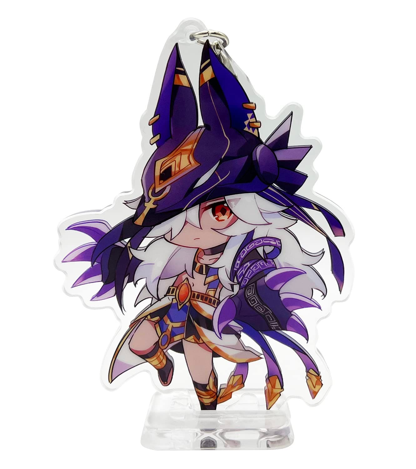 YJacuing Genshin Impact Cute Acrylic Keychain Figure