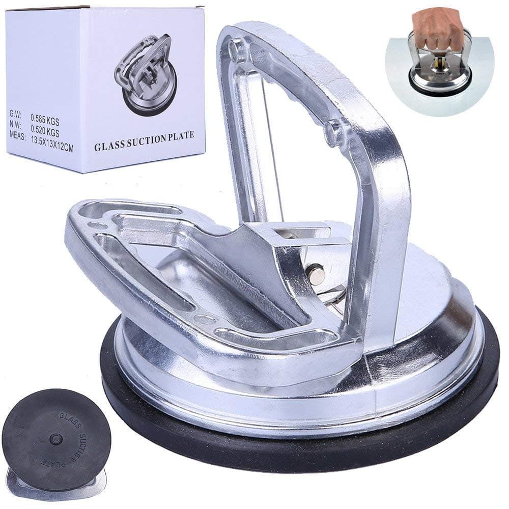 Aluminum Suction Cup Dent Puller Handle Lifter – Dent Remover Heavy Duty Glass Lifting