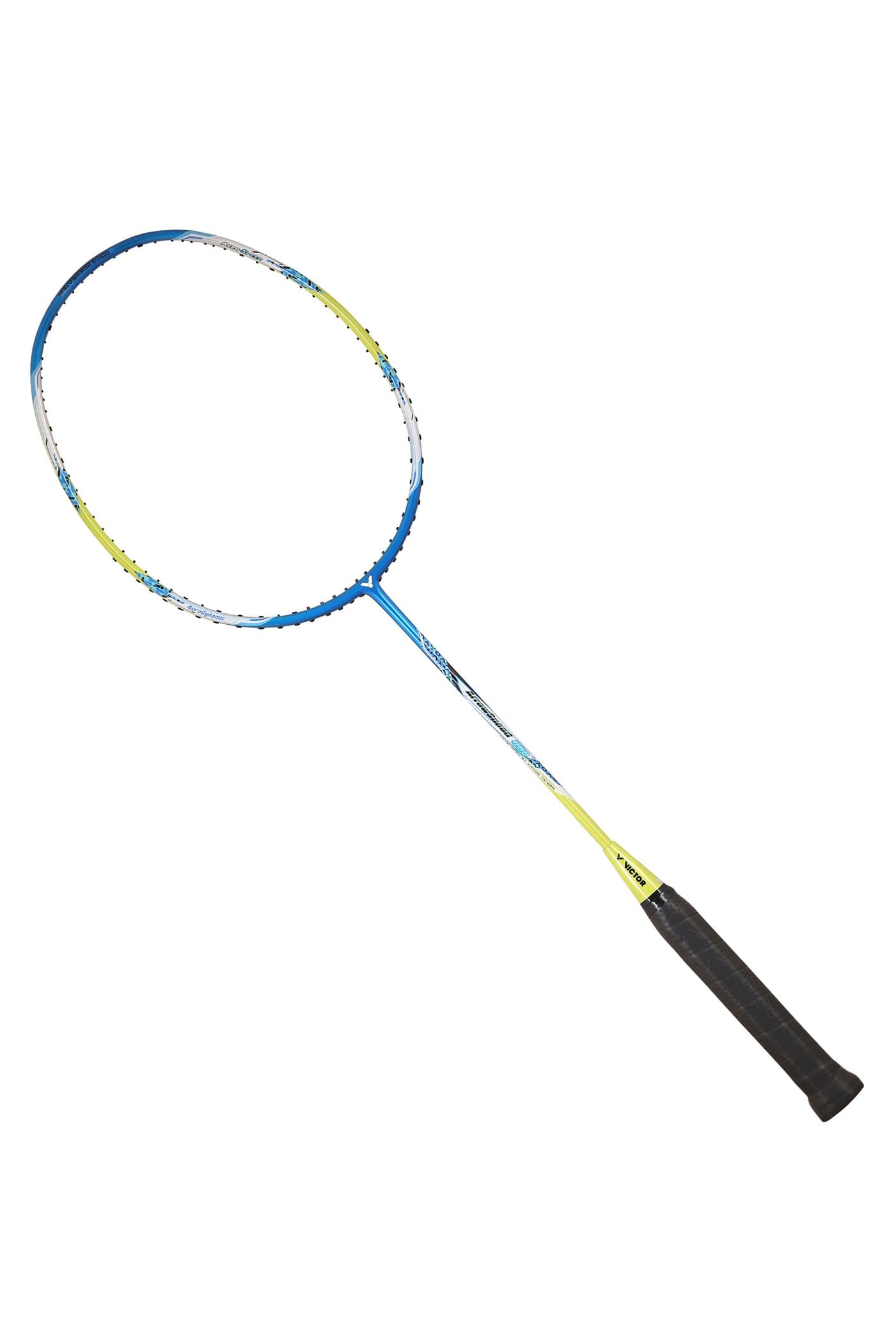 VICTOR Arrow Speed 660 G5 Strung Badminton Racket String Tension Upto 31lbs (Blue/Yellow) (3U)