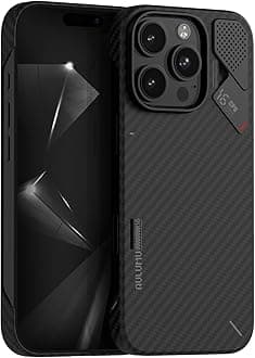 Aulumu A16 Aramid Fiber iPhone 16 Pro Case | 1500D Ultra Slim Woven | Real Cooling | Compatible with MagSafe