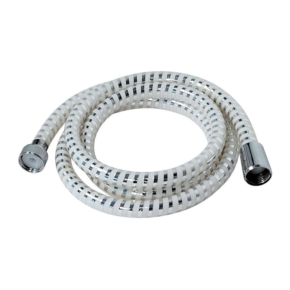 Frandis 190213 biflex Chrome Shower Hose 2 m White