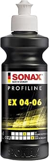 SONAX Profiline EX 04-06 –250mL Professional Grade Silicone-Free High-Gloss Polish for Single-Stage Correction for Light Paint Defects and Finishing – Removes P2000 Grit Sanding Marks