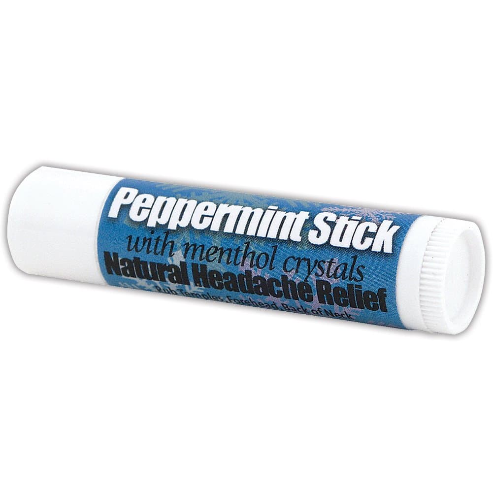 Natural Headache Relief Peppermint Stick with Menthol Crystals