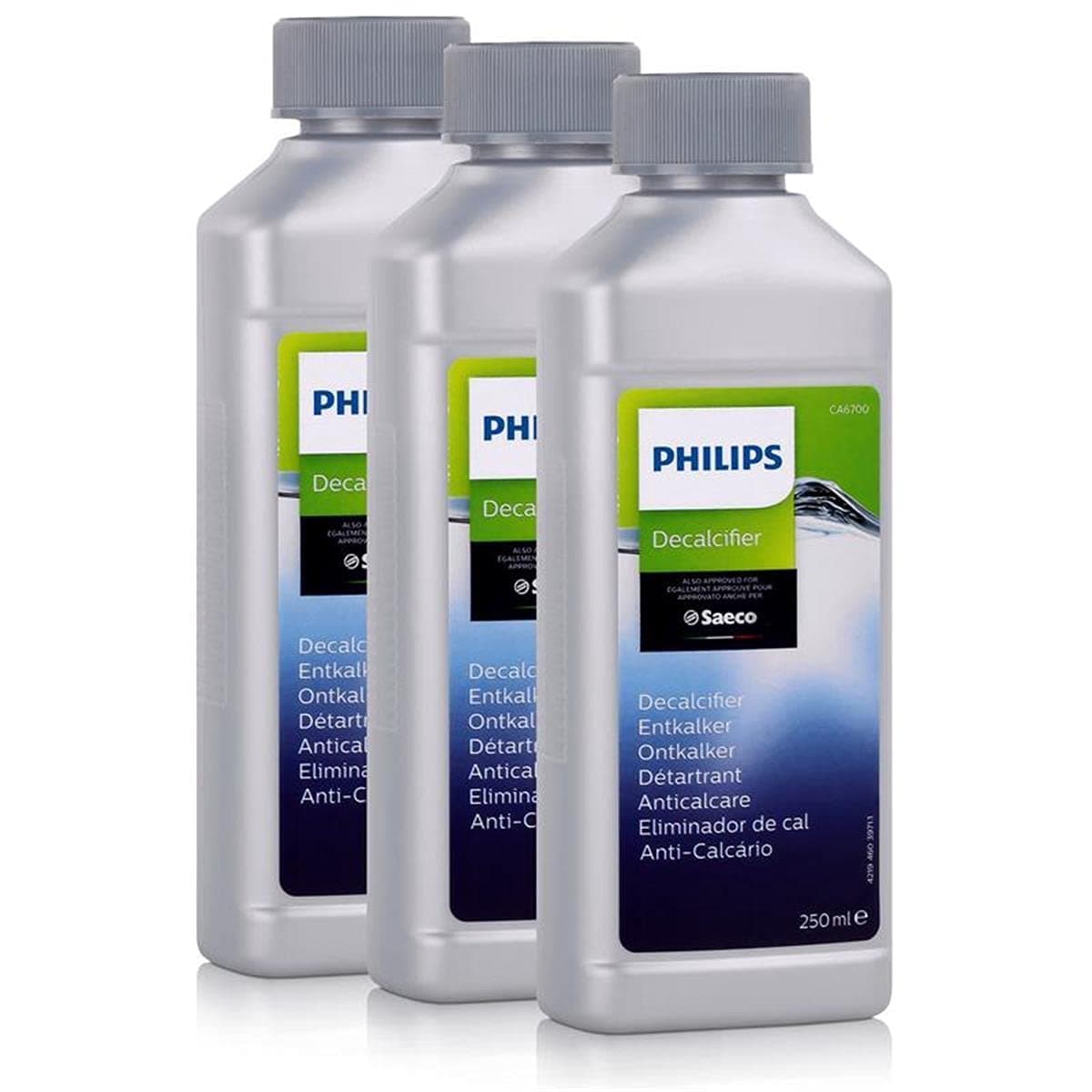 Saeco Philips CA6700/10 Anti-Limescale for Automatic Coffee Machines 250 ml Set of 3