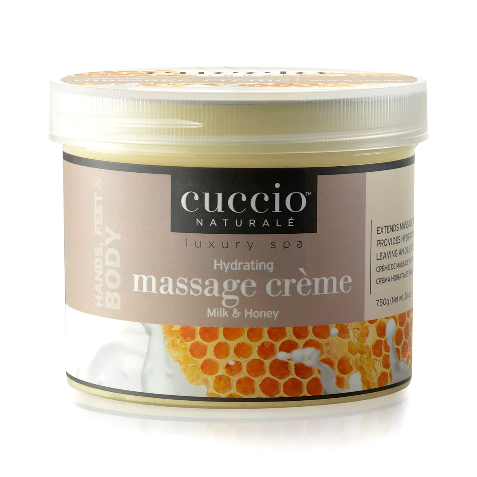 Cuccio Massage Creme Milk & Honey 750ml